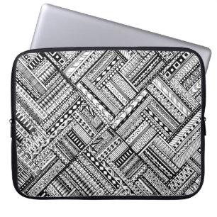 Inspired Tribal Art Pattern Laptop Sleeve