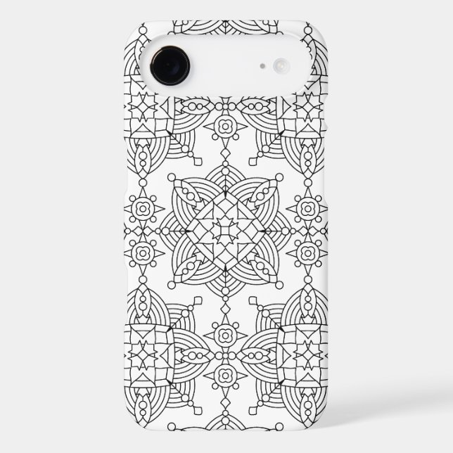 Inspired Tribal Artsy Pattern Case-Mate iPhone Case (Back)