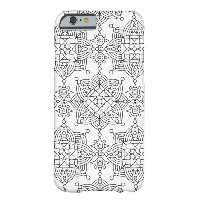 Inspired Tribal Artsy Pattern Case-Mate iPhone Case (Back)