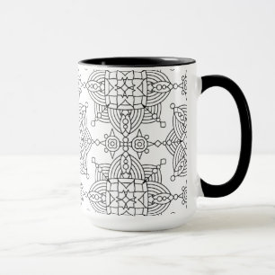 Inspired Tribal Artsy Pattern Mug