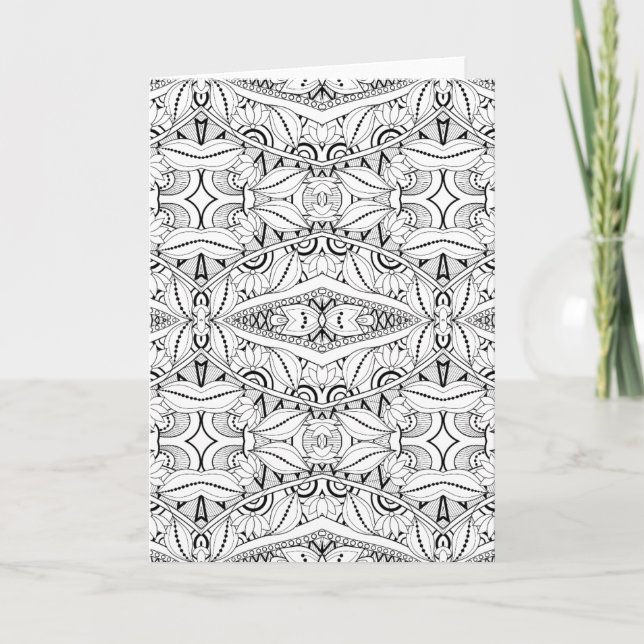 Inspired Tribal Design Card (Front)