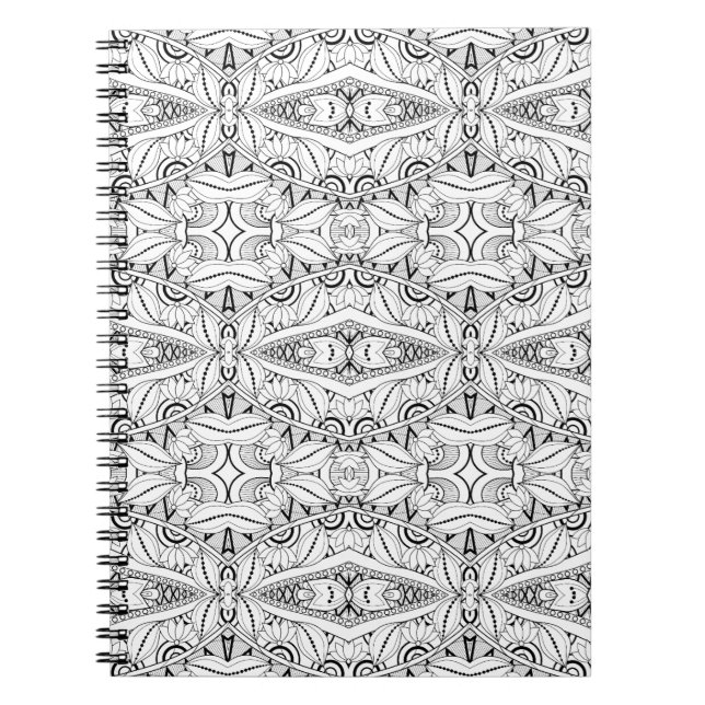 Inspired Tribal Design Notebook (Front)