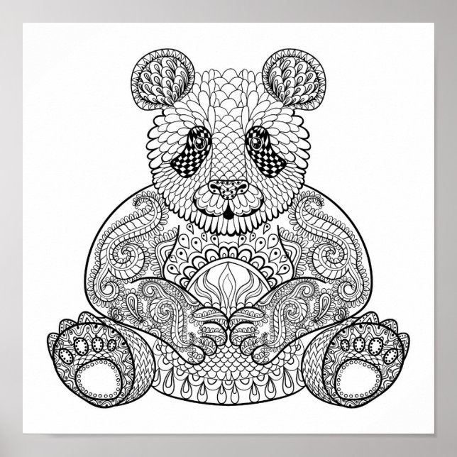 Inspired Tribal Panda 2 Poster (Front)