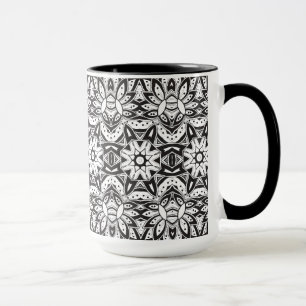 Inspired Tribal Style Illustration Mug