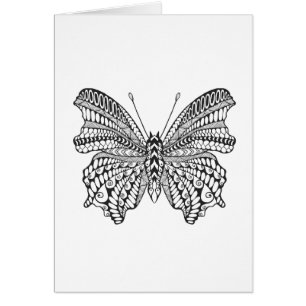 Inspired Tropical Butterfly