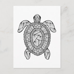 Inspired Turtle Postcard
