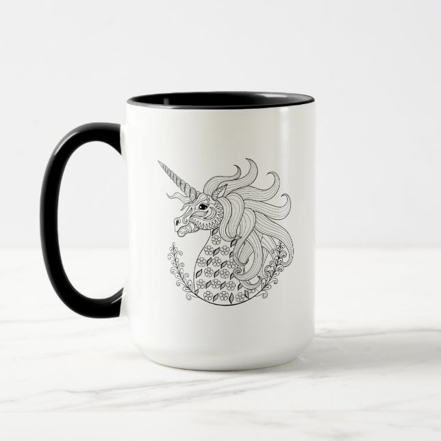 Inspired Unicorn Mug (Left)