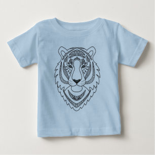 Inspired White Tiger Baby T-Shirt