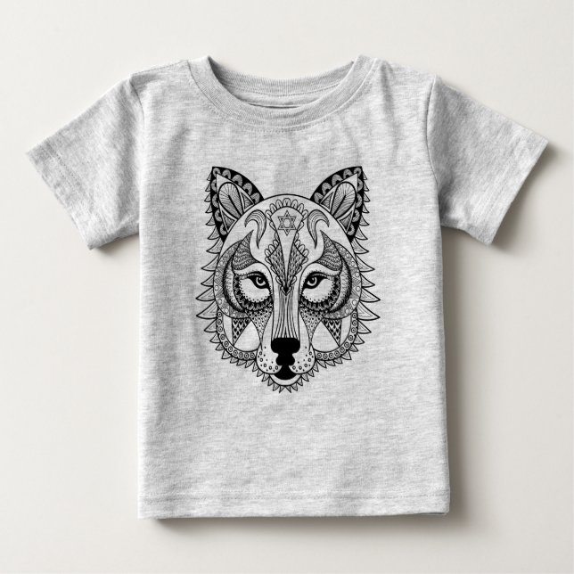 Inspired Wolf Baby T-Shirt (Front)