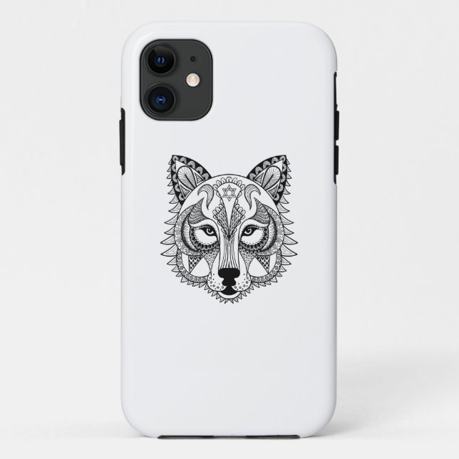 Inspired Wolf Case-Mate iPhone Case (Back)