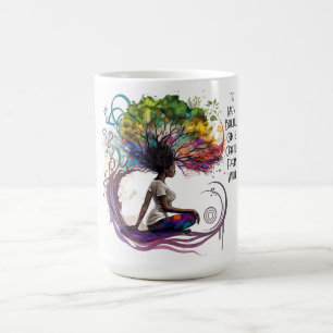 Inspired Woman Crafted Within Mug