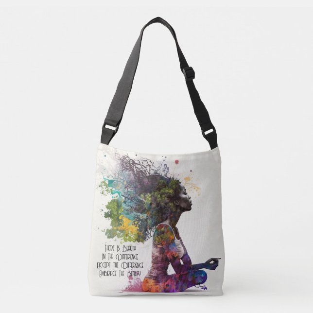 Inspired Woman Embrace Tote (Front)