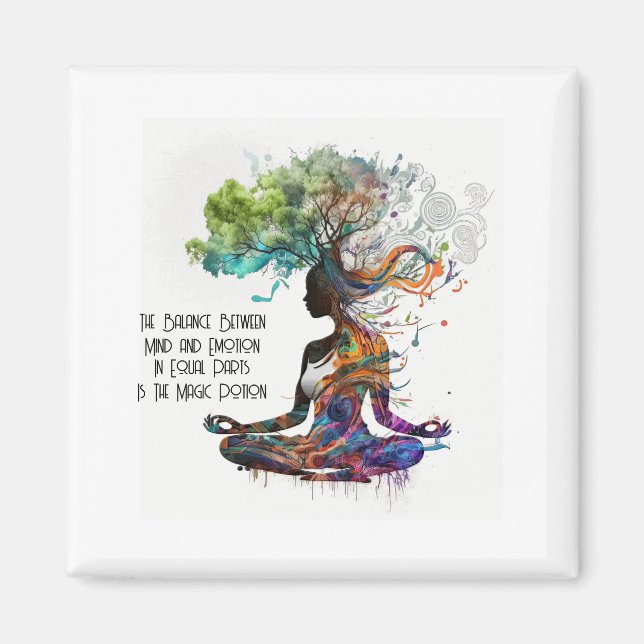 Inspired Woman Magic Potion  Magnet (Front)