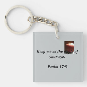 Inspiring Bible Verse Key Ring