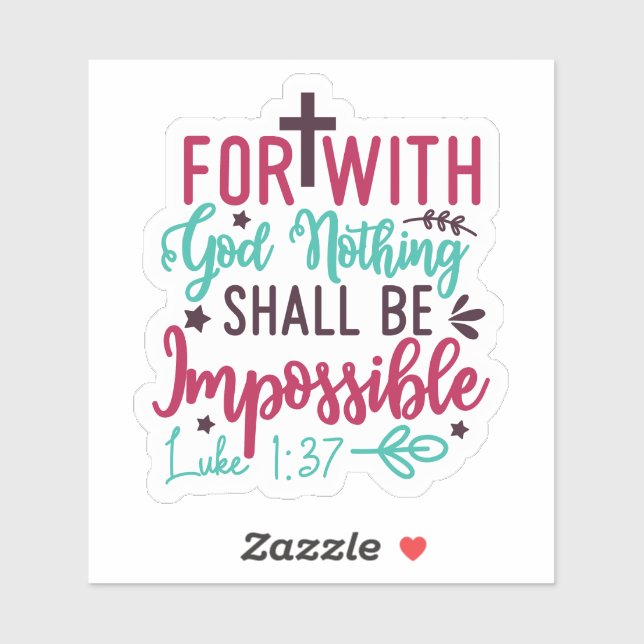 Inspiring Bible Verse Stickers for Faith and Hope (Sheet)