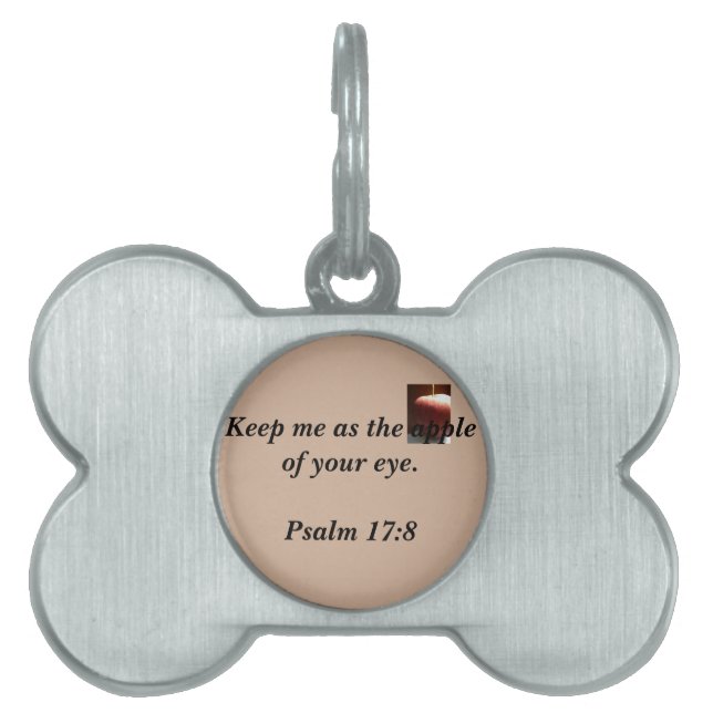 Inspiring Christian Pet Tag (Front)