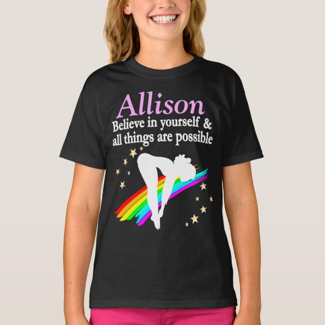 INSPIRING DIVER GIRL PERSONALIZED T SHIRT (Front)