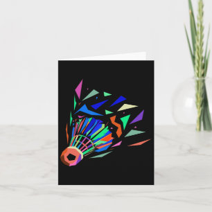 Inspiring Dminton Playing Game Player Women Men Ki Card