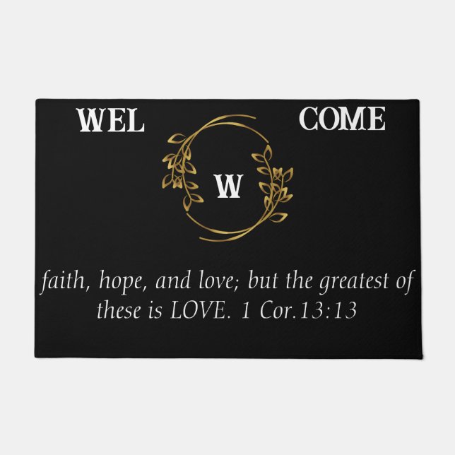 Inspiring Door Mat  (Front)