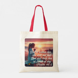 'Inspiring Faith' Budget Tote Bag