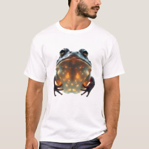 Inspiring Floating Toad Face Art T-Shirt