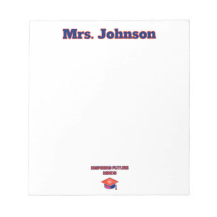 Inspiring Future Minds Education Motivator Notepad