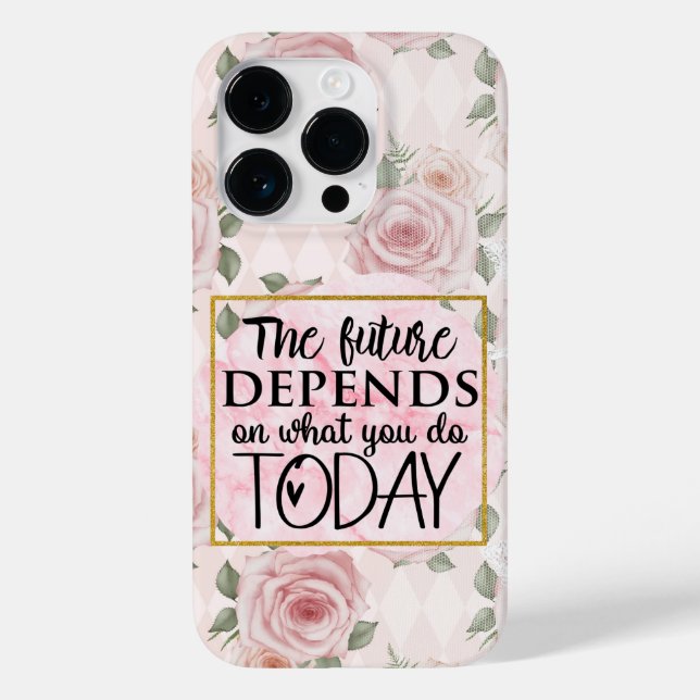 Inspiring Future: Today's Choices Case-Mate iPhone Case (Back)