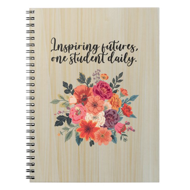 Inspiring Futures Daily Student Educator Design Notebook (Front)