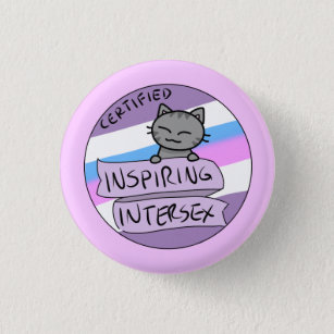 Inspiring Intersex 3 Cm Round Badge