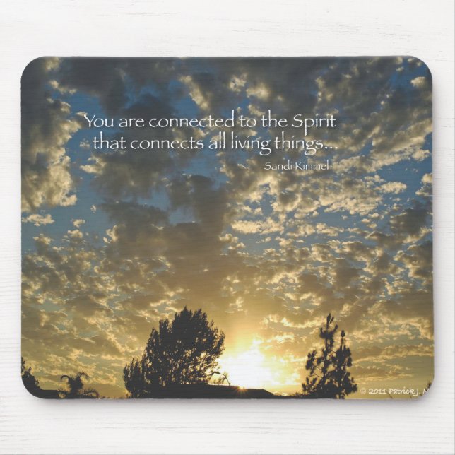 Inspiring Mouse Pad. Great gift! Mat (Front)
