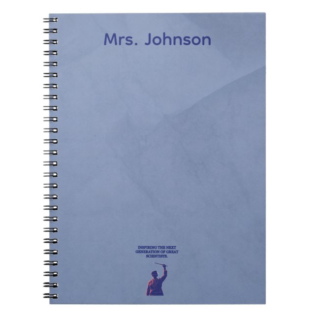 Inspiring Next Generation Great Scientists Design Notebook (Front)