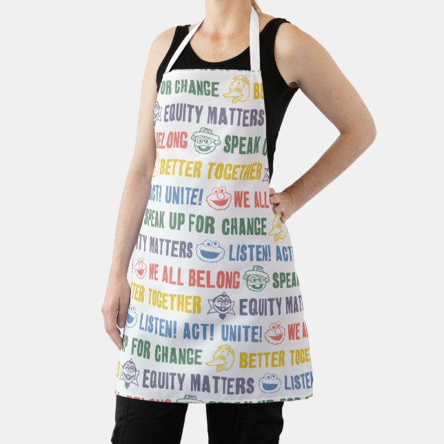 Inspiring Phrases Pattern Apron (Insitu)