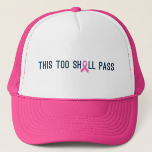 Inspiring Quote Breast Cancer Awareness   Hat