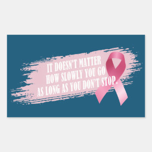 Inspiring Quote Breast Cancer Awareness   Sticker