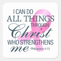 Inspiring Quote Breast Cancer Awareness | Sticker