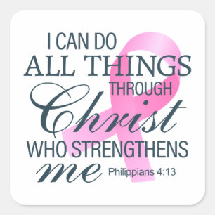 Inspiring Quote Breast Cancer Awareness   Sticker