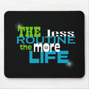 Inspiring Quote on Back Mouse Mat