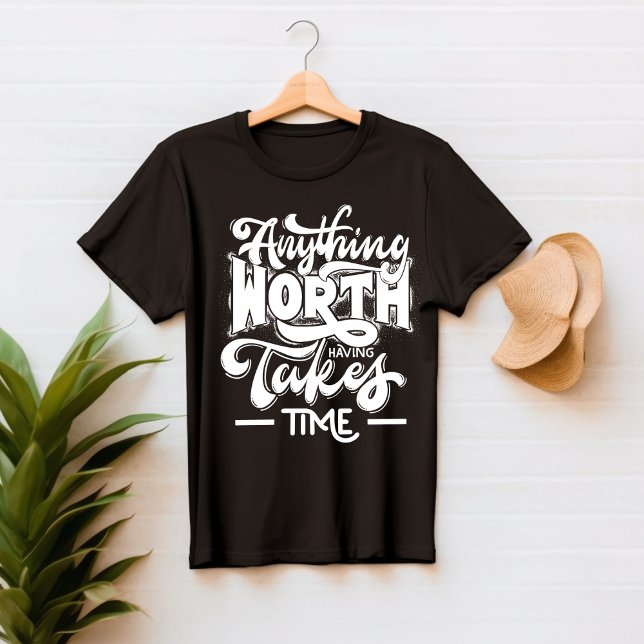 Inspiring Quote Typography T-Shirt (Creator Uploaded)