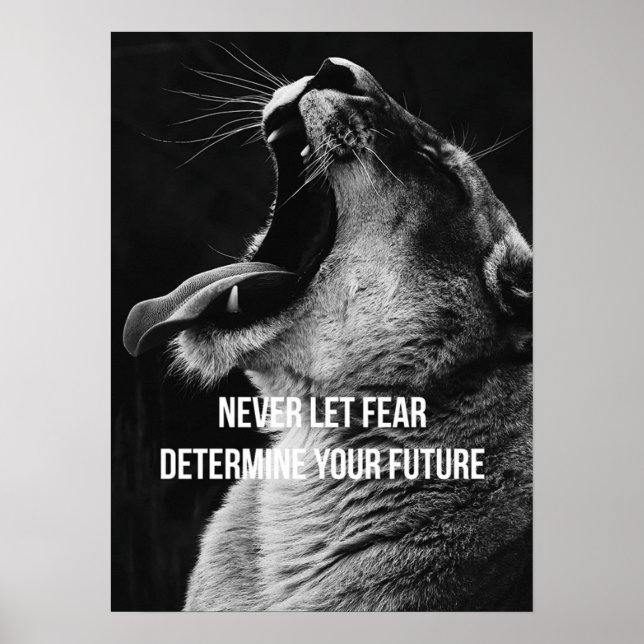 Inspiring Quote - Workout Motivational Poster (Front)