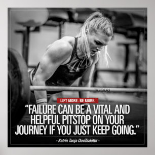 Inspiring Quote - Workout Motivational Poster