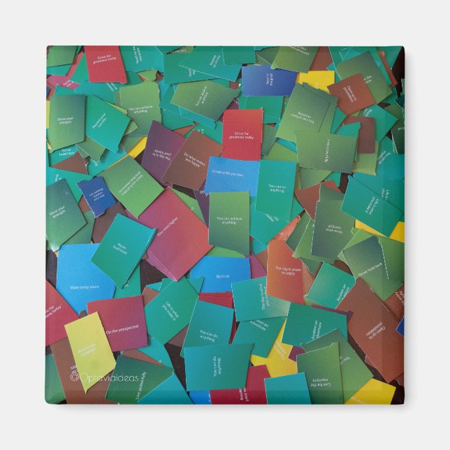 Inspiring Quotes Magnet (Front)