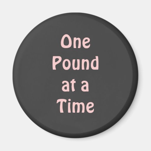 Image of Inspiring Weight Loss Quote Magnet