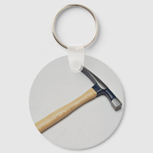 Inspiring Wooden hammer Key Ring