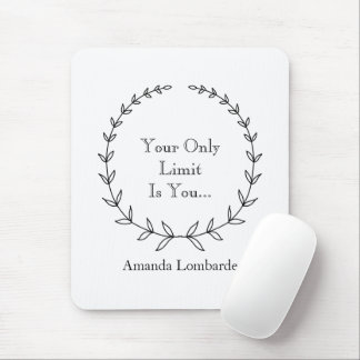 Inspiring Writer's Mouse Mat