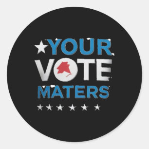 Inspiring Your Vote S 2024 Election Poster Sticker