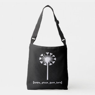 Inspo Quote Goes Here Crossbody Bag
