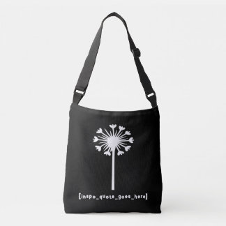 Inspo Quote Goes Here Crossbody Bag