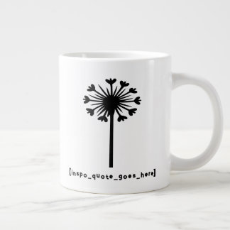Inspo Quote Goes Here Large Coffee Mug