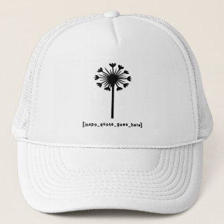 Inspo Quote Goes Here long sleeve Trucker Hat