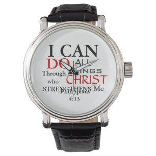 Inspring PHILIPPIANS 4:13 Watch